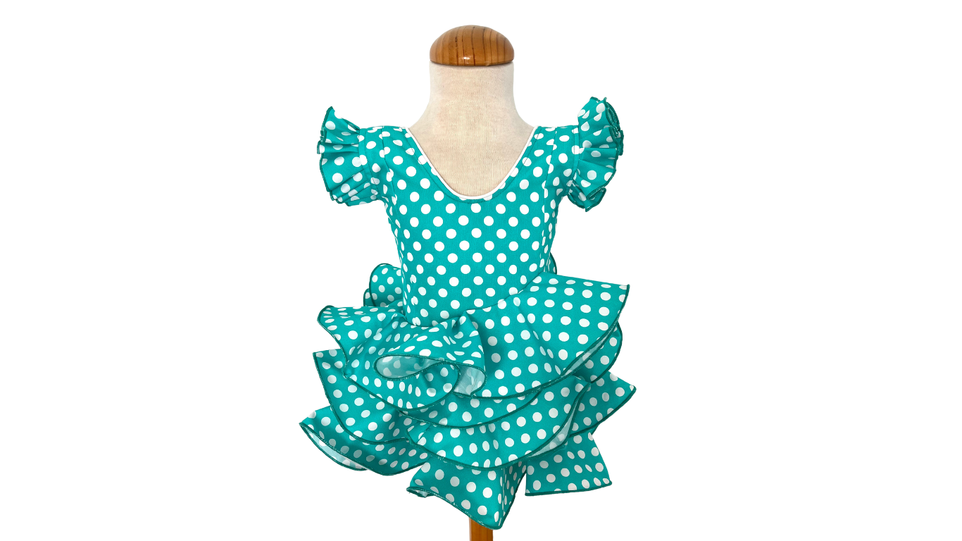 Vestido flamenca niña - De 0 a 8 años